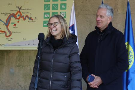 Ogled Škocjanskih jam s Štabom CZ za Notranjsko 10 Foto Ljubo Vukelič